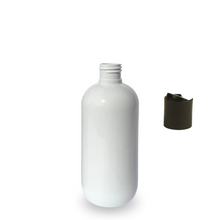 Plastic Bottle rPET - 'Squat Boston' - 250ml - (Disc Top) - 24mm (24/410)