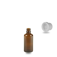 Amber Glass Bottle - (Dripolator) - 50ml - 18mm