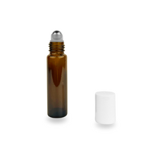 amber glass roller bottle