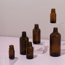 Amber Glass Bottle - 100ml - 18mm