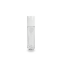 clear glass roller bottle