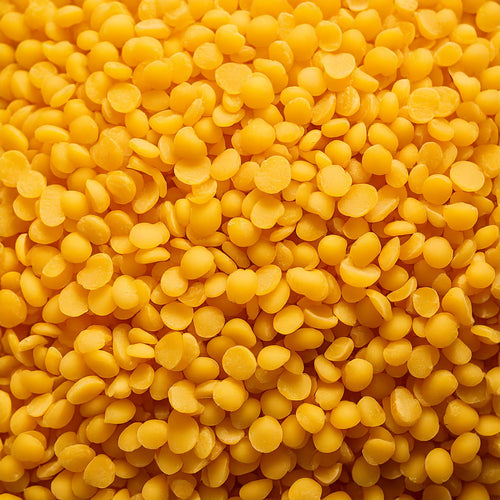 Organic Yellow Beeswax Pellets / Beads - Pharmaceutical Grade