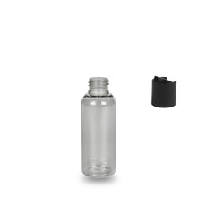 Recycled Plastic Bottle rPET - 'Tall Boston' - 100ml - (Disc Top) - 24mm (24/410)