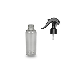 Recycled Plastic Bottle rPET - 'Tall Boston' - 100ml - (Trigger Spray) - 24mm (24/410)