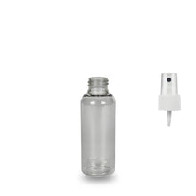 Recycled Plastic Bottle rPET - 'Tall Boston' - 100ml - (Atomiser/Spritzer) - 24mm (24/410)
