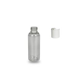 Recycled Plastic Bottle rPET - 'Tall Boston' - 100ml - (Disc Top) - 24mm (24/410)