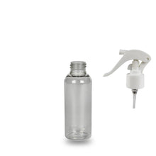 Recycled Plastic Bottle rPET - 'Tall Boston' - 100ml - (Trigger Spray) - 24mm (24/410)