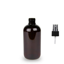 Plastic Bottle rPET - 'Squat Boston' - 250ml - (Atomiser/Spritzer) - 24mm (24/410)