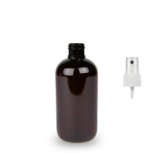 Plastic Bottle rPET - 'Squat Boston' - 250ml - (Atomiser/Spritzer) - 24mm (24/410)