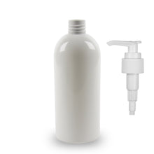 Plastic Bottle PET 'Semi Squat' - 500ml - (Lotion Pump) - 28mm (28/410)