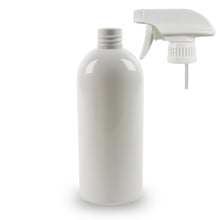 White Plastic Bottle PET 'Semi Squat' - 500ml - 28mm (28/410)