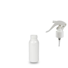 Plastic Bottle PET - 'Tall Boston' - 50ml - (Trigger Spray) - 24mm (24/410)