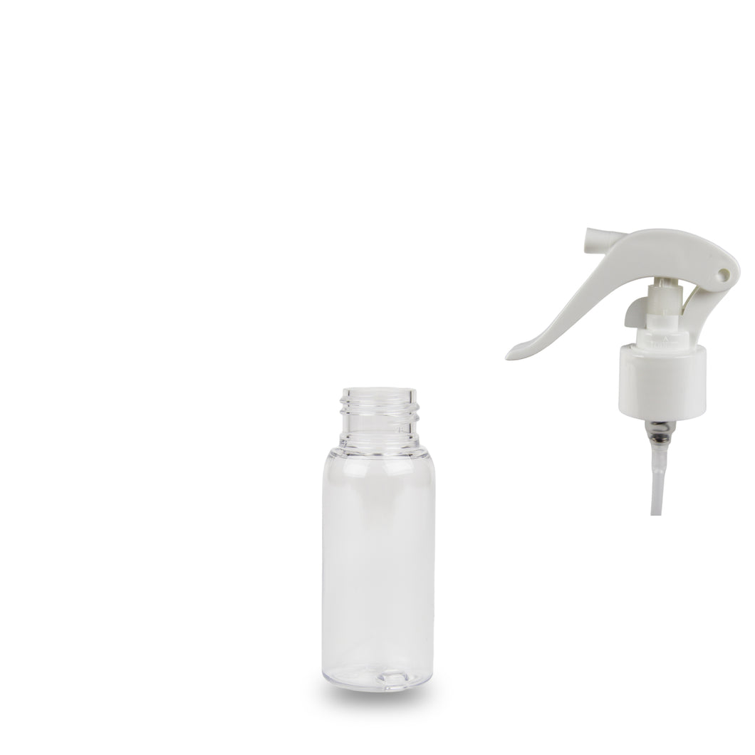 HUBERT® 24 oz Clear Plastic Spray Bottle With Embossed Scale