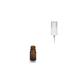 Amber Glass Bottle - (Atomiser/Spritzer) - 5ml - 18mm