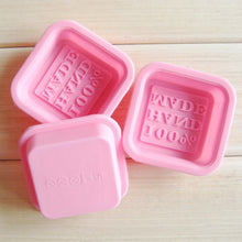 Square '100% Hand Made' Mould - 55ml