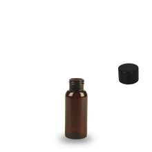 Plastic Bottle PET - 'Tall Boston' - 50ml - (Screw Cap) - 24mm (24/410)